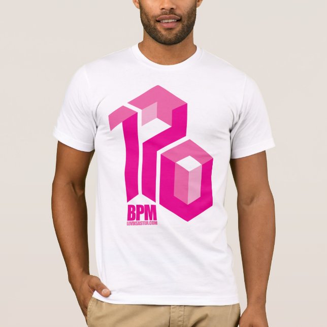 T-shirt 170 BPM LuvDisaster (Frente)