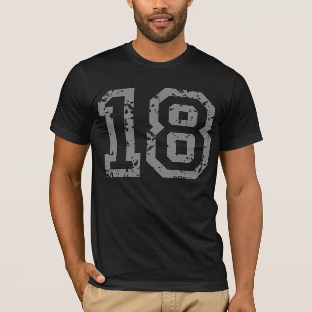 T-shirt 18 anos (Frente)