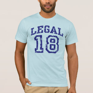 T-shirt 18 legais