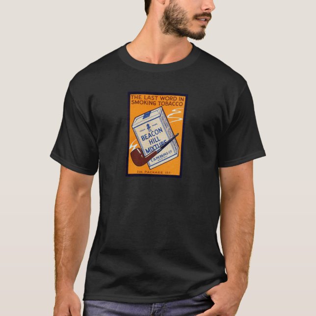 T-shirt 1910 Beacon Hill Pipe Cigarro (Frente)