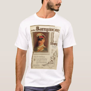 T-shirt 1928 do cartaz cinematográfico de John