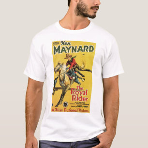 T-shirt 1929 do cartaz cinematográfico do vintage