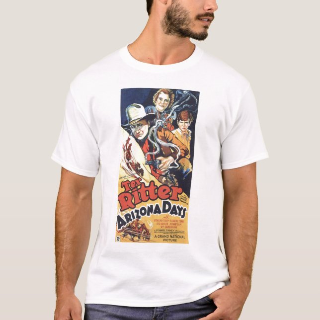 T-shirt 1937 do cartaz cinematográfico do vintage (Frente)