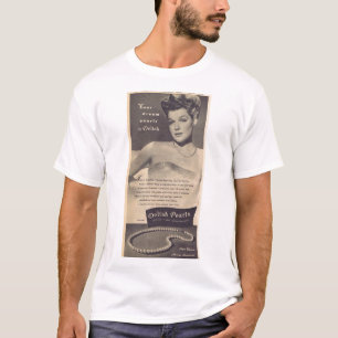 T-shirt 1944 da propaganda do vintage de Ann
