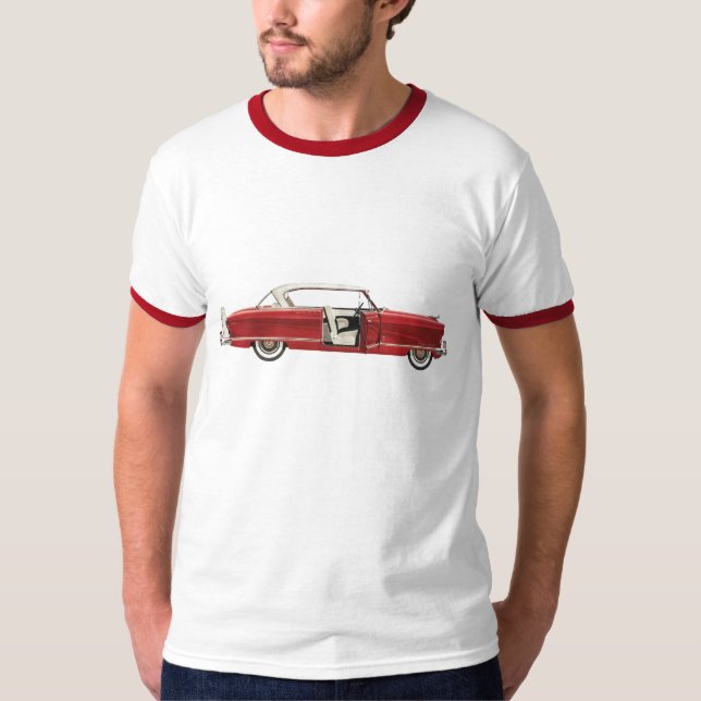 T-shirt 1954 clássico do carro de Nash (Frente)