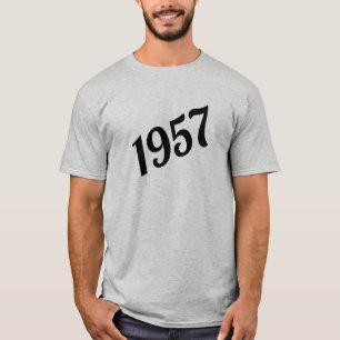 T-shirt 1957 Feliz 60º Aniversário