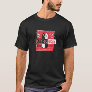 T-shirt 1959 do logotipo de KPFK