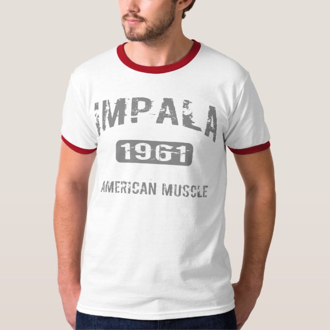 T-shirt 1961 do Impala (Frente)