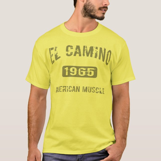 T-shirt 1965 do EL Camino (Frente)