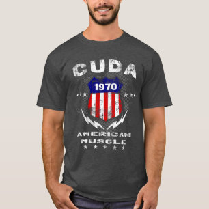 T-shirt 1970 americano do músculo de Cuda