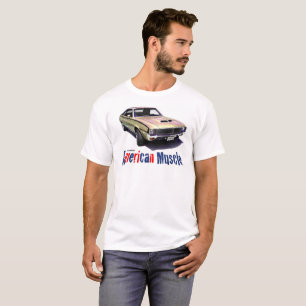T-SHIRT 1970 do músculo americano" do dardo de AM