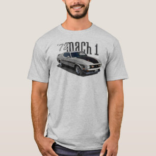 T-SHIRT 1972 do mustang MACH1