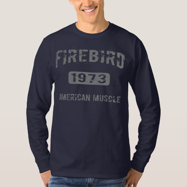 T-shirt 1973 de Firebird (Frente)