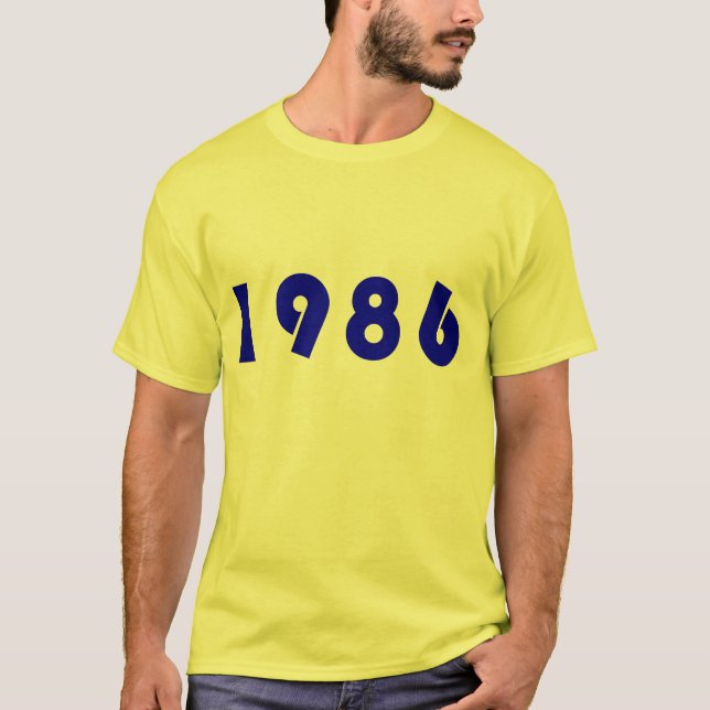 T-shirt 1986 (Frente)