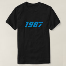 T-shirt 1987 retro