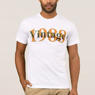 T-shirt 1988 do vintage