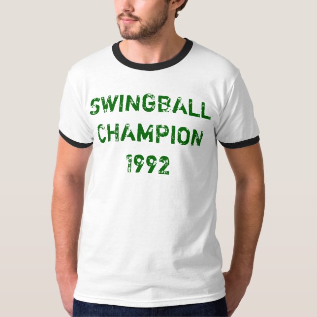 T-shirt 1992 do campeão de Swingball (Frente)