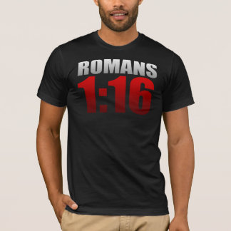T-shirt 1:16 dos romanos