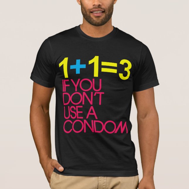 T-SHIRT 1 + 1 = 3 (Frente)