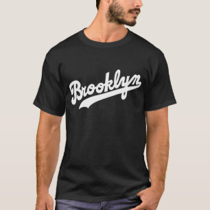 T-shirt 1 de Brooklyn (roteiro branco)