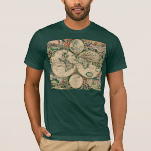 T-shirt #1 do mapa do mundo