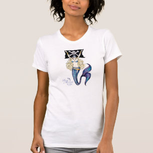T-shirt 1 tomou partido sereia T-shirt~ do pirata pelo Kat