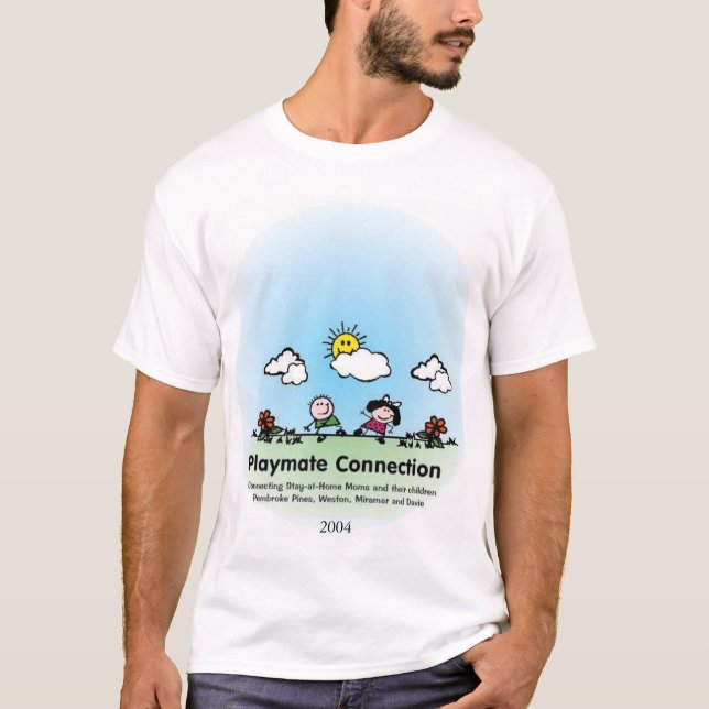 T-shirt 2004 da conexão do companheiro de (Frente)