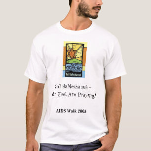 T-shirt 2005 da caminhada do AIDS