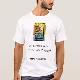 T-shirt 2005 da caminhada do AIDS