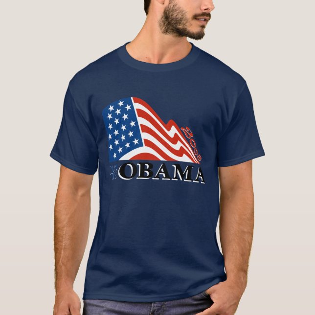 T-shirt 2008 de Barack Obama (Frente)