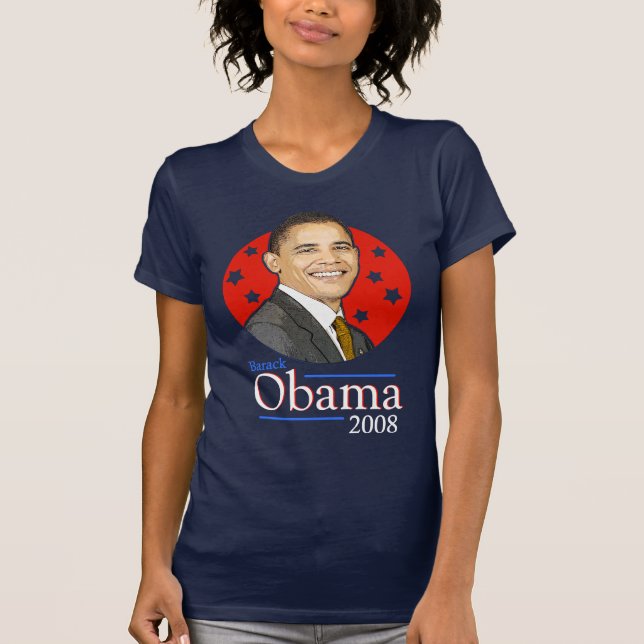 T-shirt 2008 de Barack Obama (Frente)