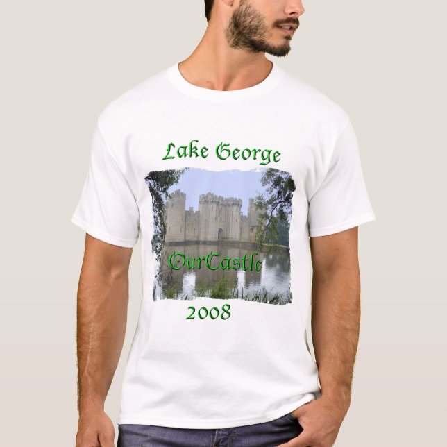 T-shirt 2008 de George do lago nosso castle (Frente)