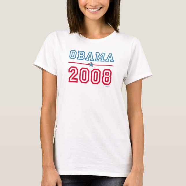 T-shirt 2008 de Obama (Frente)