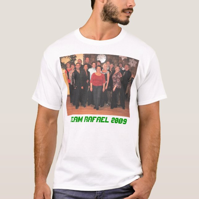 T-shirt 2009 de Rafael da equipe (Frente)