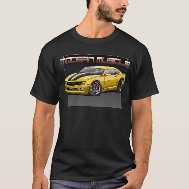 T-shirt 2010_Camaro_Yellow (Frente)