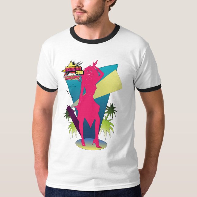 T-shirt 2010 da campainha de JemCon (Frente)