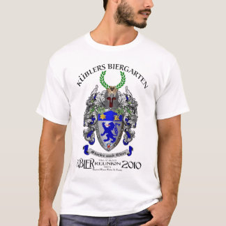 T-shirt 2010 da reunião de KIBLER M branco