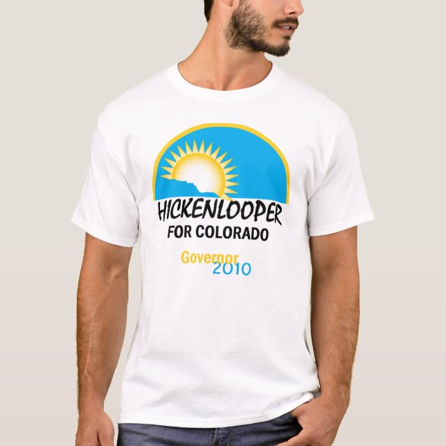 T-shirt 2010 de Hickenlooper (Frente)