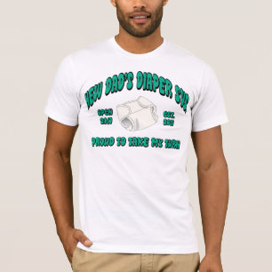 T-shirt 2011 engraçado do novo papai