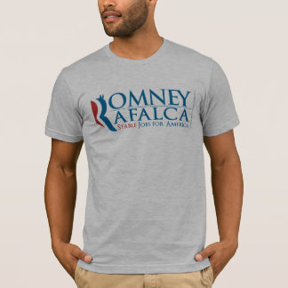 T-shirt 2012 cinzento de Romney Rafalca da urze