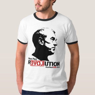 T-shirt 2012 da revolução de Ron Paul