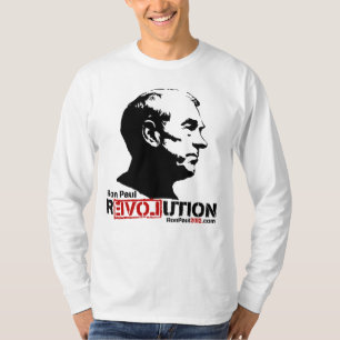 T-shirt 2012 da revolução de Ron Paul
