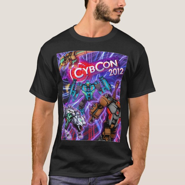 T-shirt 2012 de CybCon (Frente)