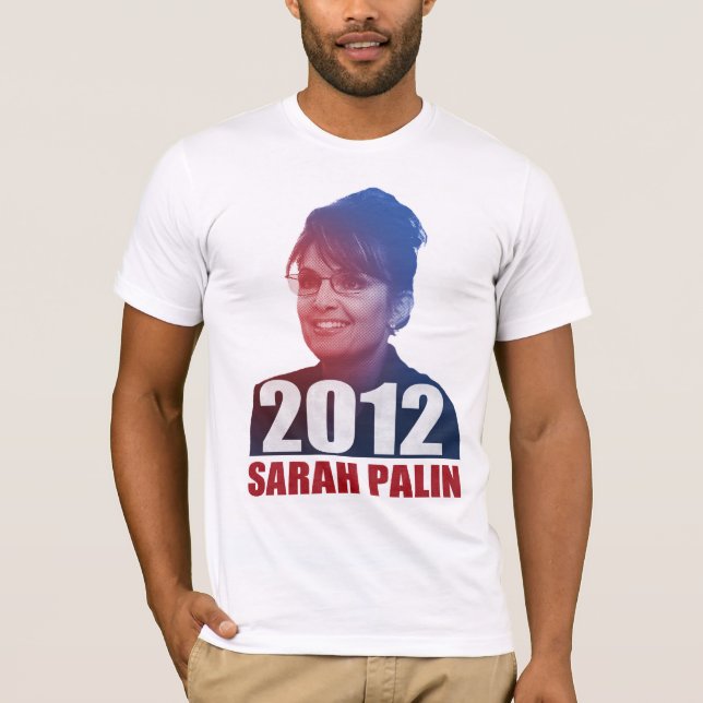 T-shirt 2012 de Palin - personalizado (Frente)