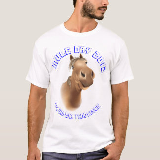 T-shirt 2012 do dia da mula