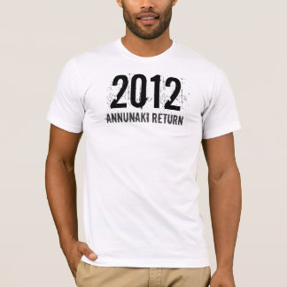 T-shirt 2012 do retorno de Annunaki