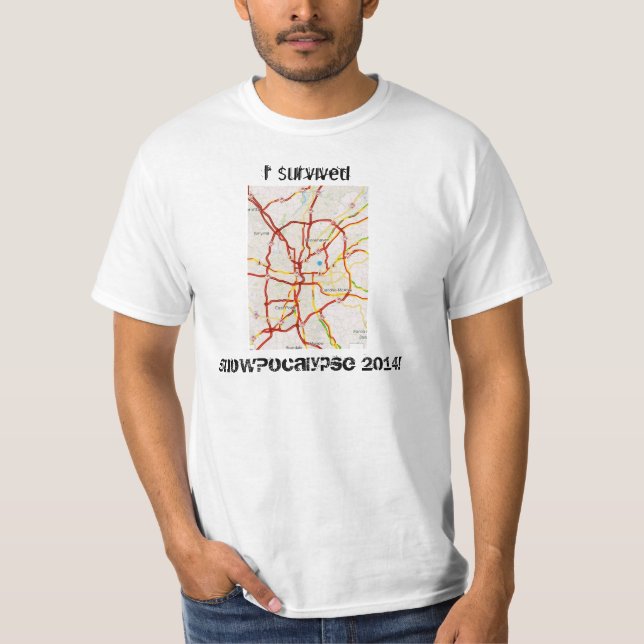 T-shirt 2014 de SnowPocalypse (Frente)