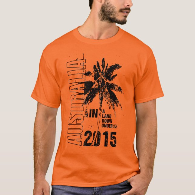 T-shirt 2015 de Austrália (Frente)