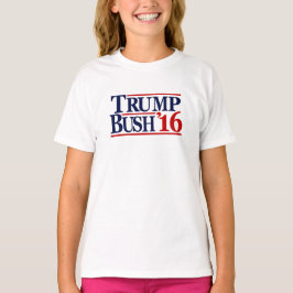T-shirt 2016 de Bush do trunfo