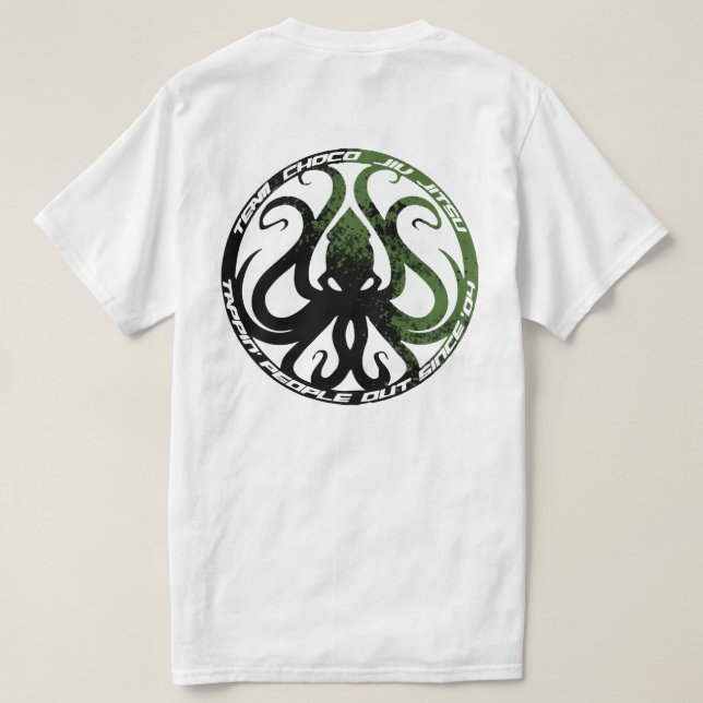 T-shirt 2017 da Equipe-Choco (Verso do Design)